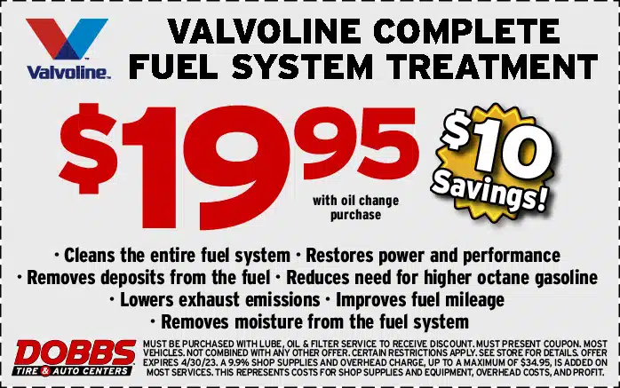 Fuel System Treatment Coupon