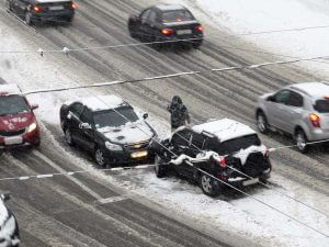 This SUV's AWD system didn't help at all when the snow fell.