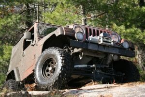 Usually, something like this Jeep will get a "4x4" tag.