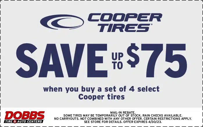 Cooper Tires Coupon
