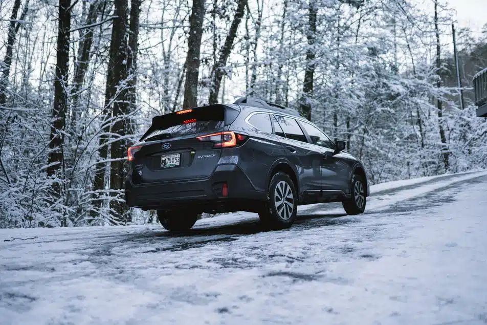 car in good condition during winter